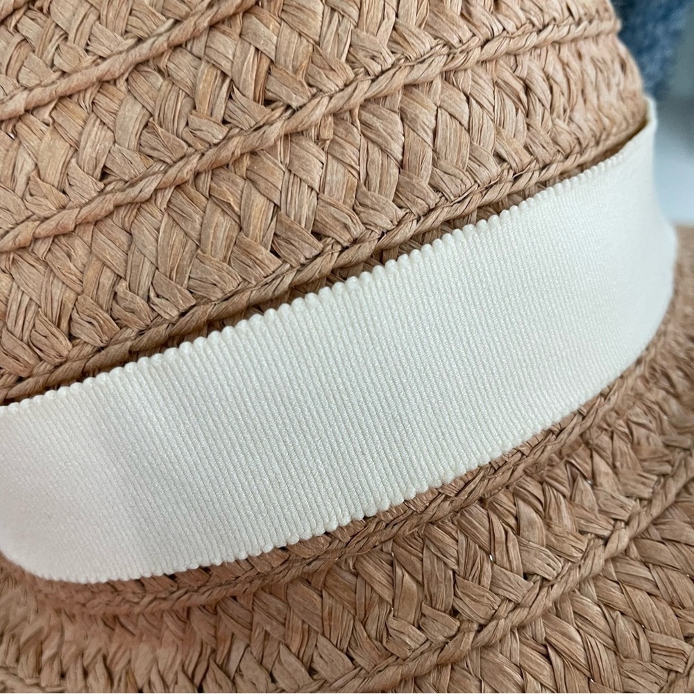 NEW! Madewell Packable Braided Straw Hat NWT Travel Vacation - Picture 7 of 7
